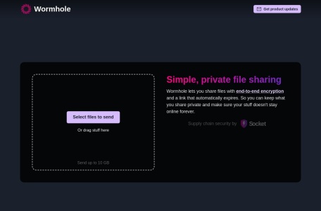 wormhole虫洞文件共享