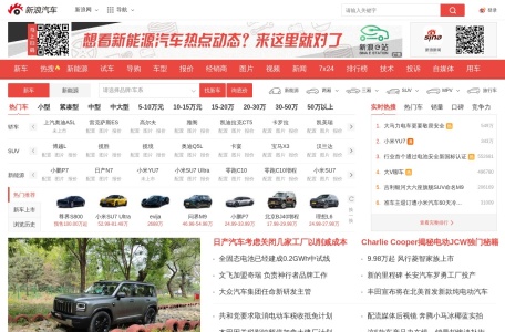 新浪汽车排行榜